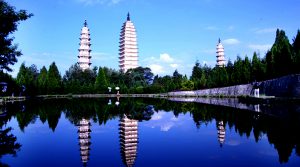Three Pagodas and Chongsheng Monastery in Dali