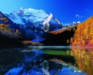Yading Nature Reserve in Daocheng County, Garze